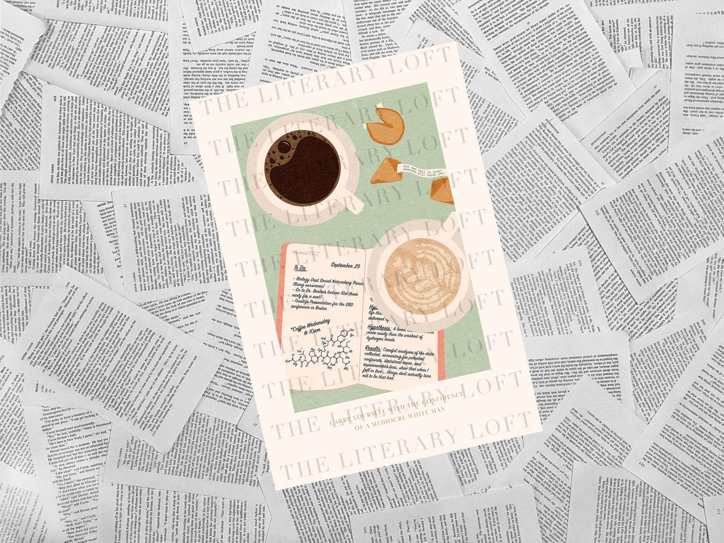 Coffee Date Art Print