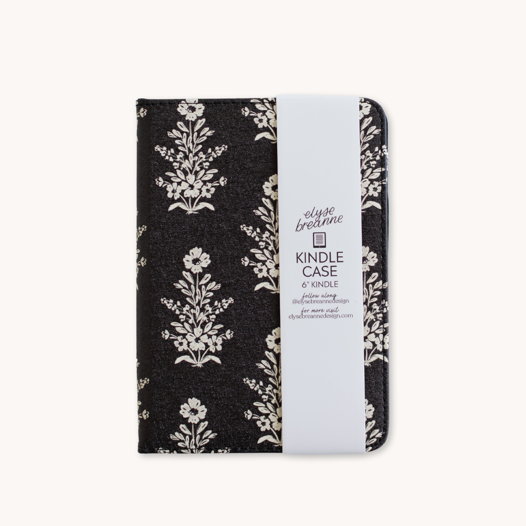 Midnight Damask Kindle Case | Bookish & Reading