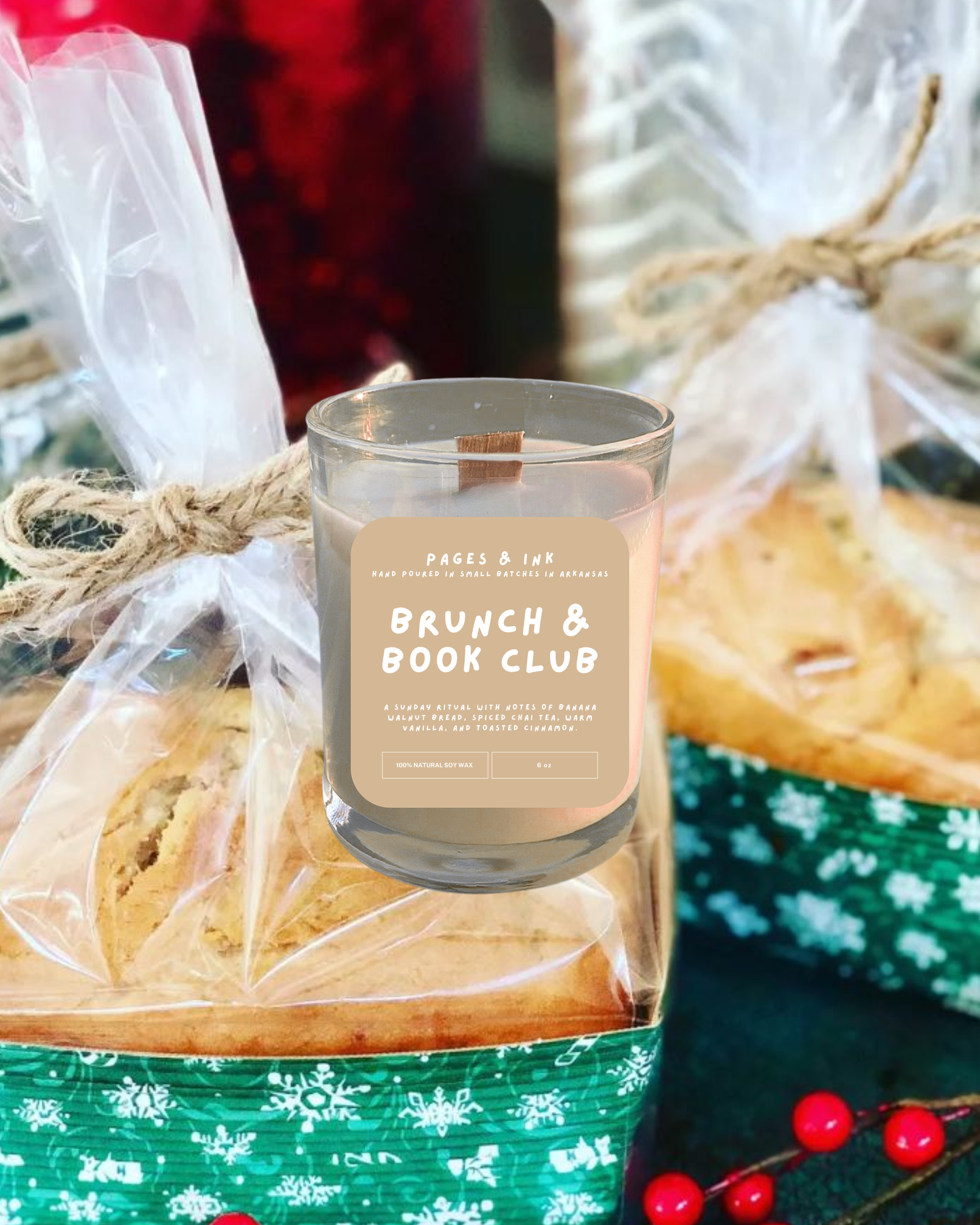 Brunch & Book Club: Banana Bread Candle