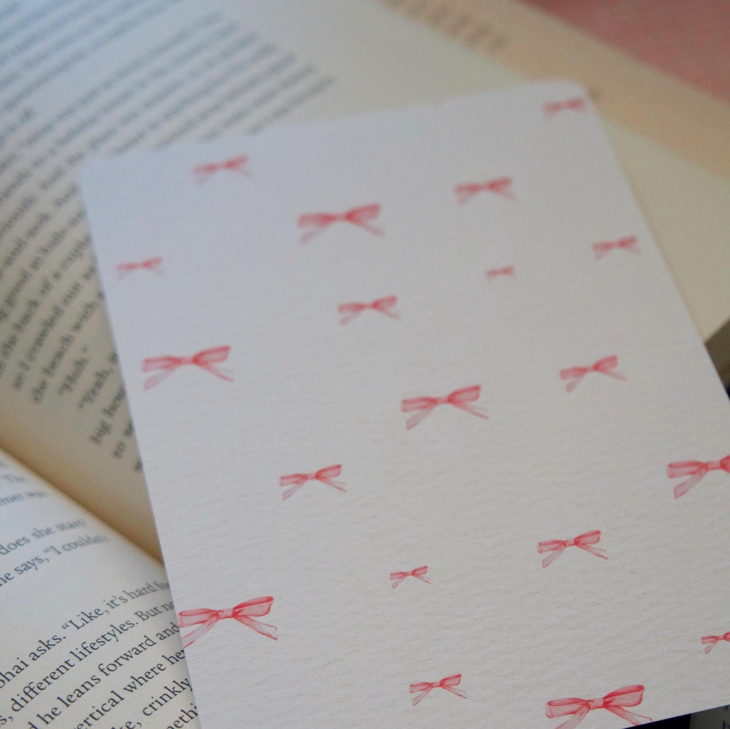 Pink Bows Kindle Case Insert