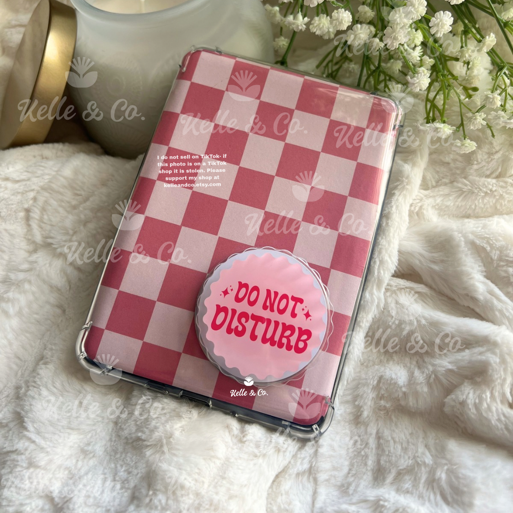 Reading Do Not disturb Magsafe Kindle Grip
