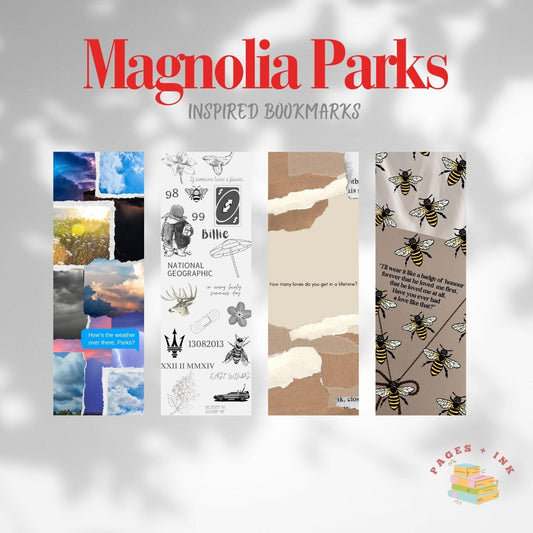 Magnolia Parks Inspired Bookmarks