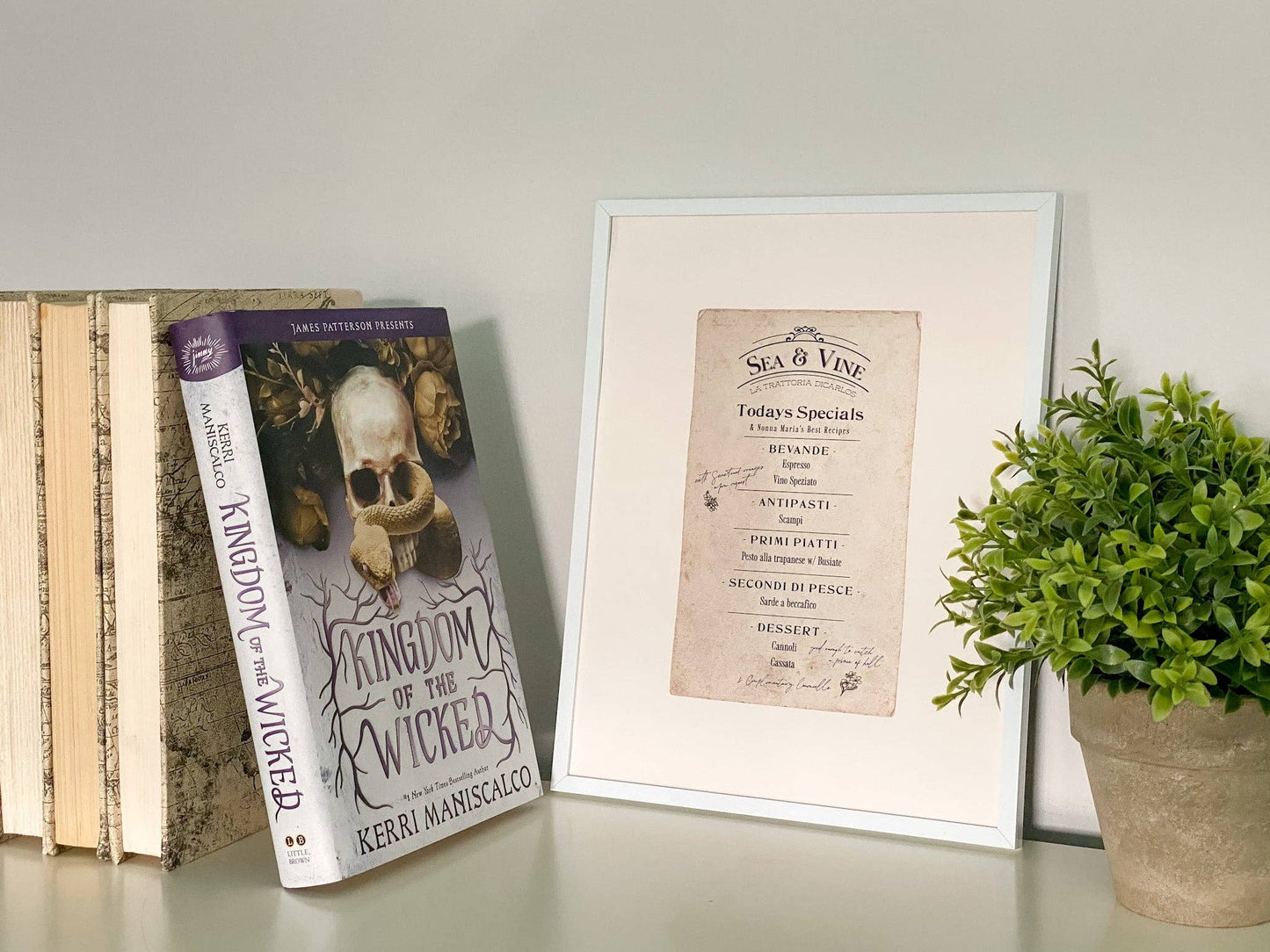 Nonna's Specials Art Print