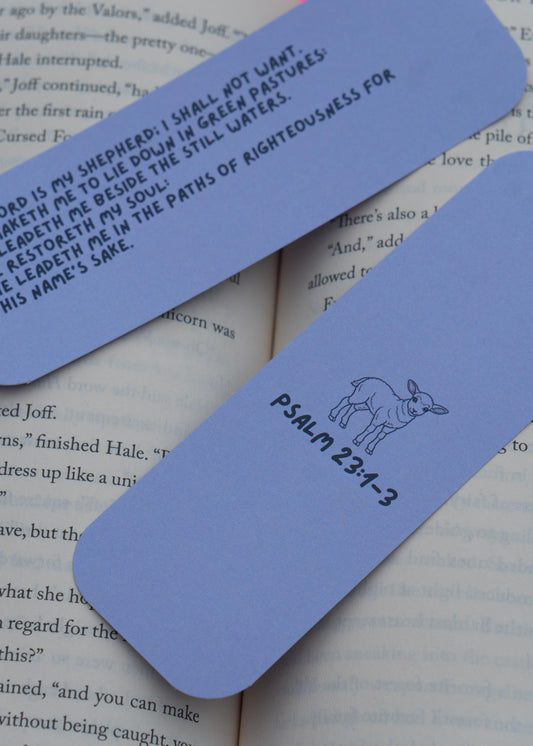 Psalm 23:1-3 Bookmark
