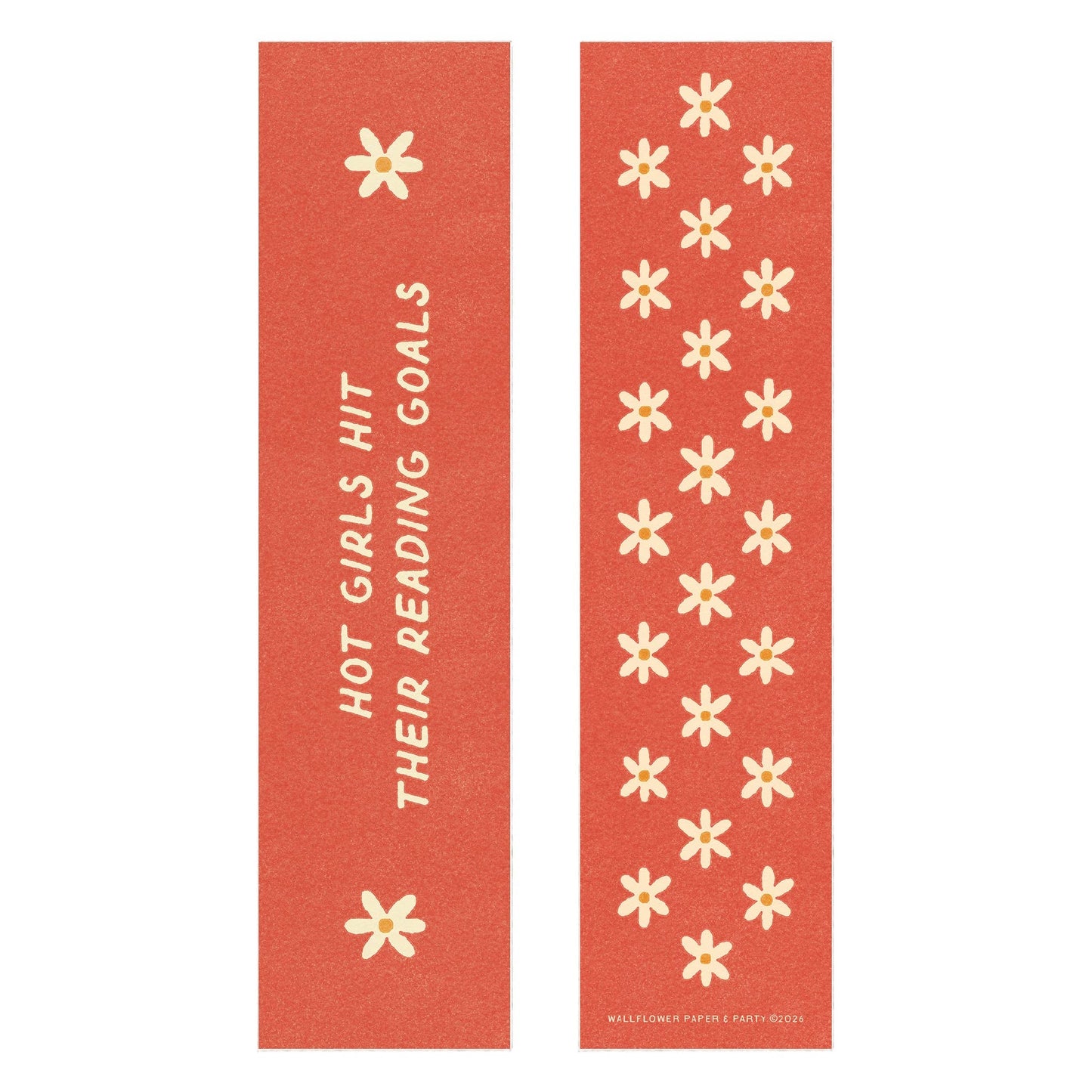 Hot Girls Reading Goals Bookmark