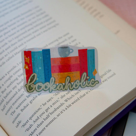 Bookaholic Sticker