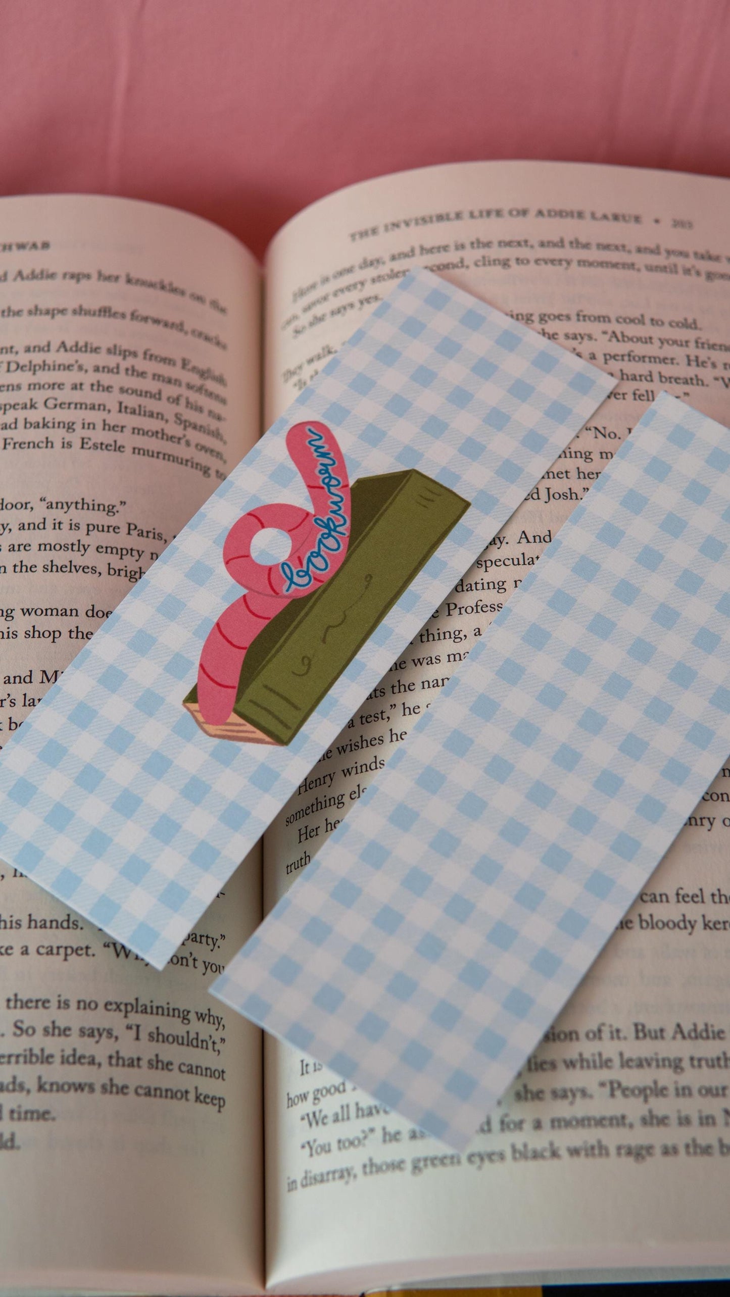 Bookworm Bookmark