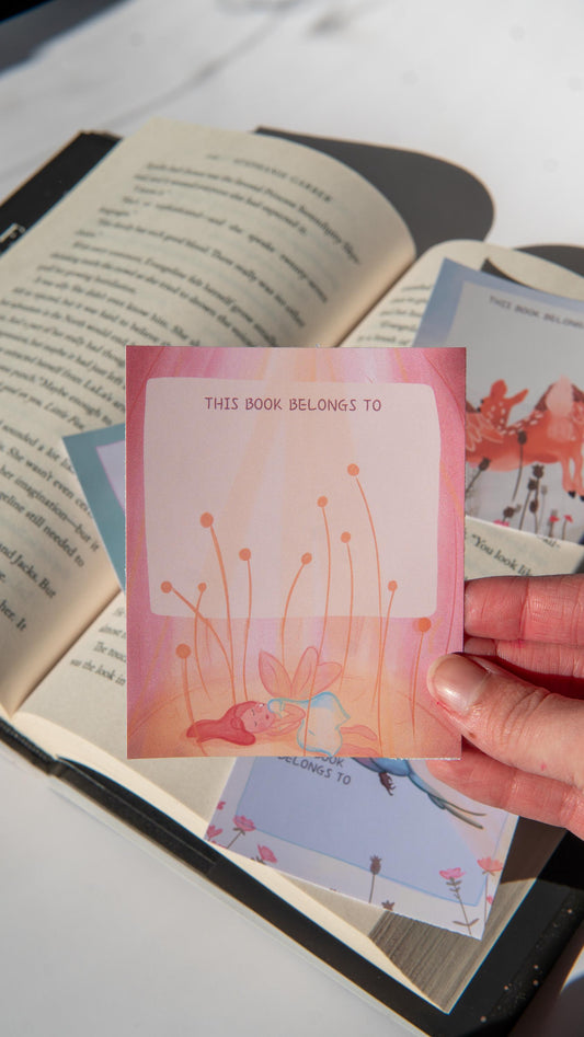 Fairy in Flower Bookplate