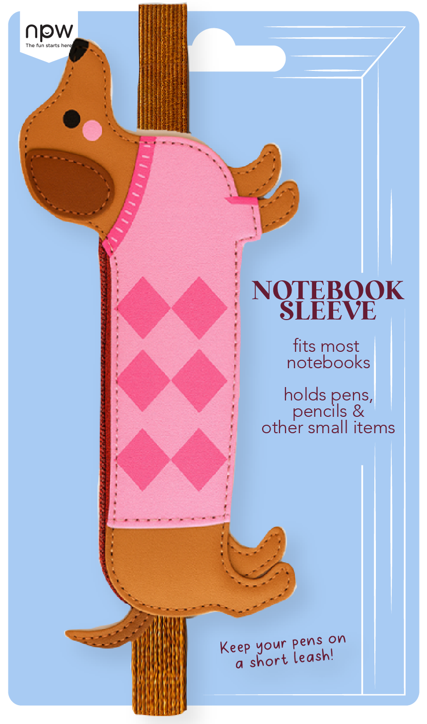 Wiener Dog Notebook Sleeve