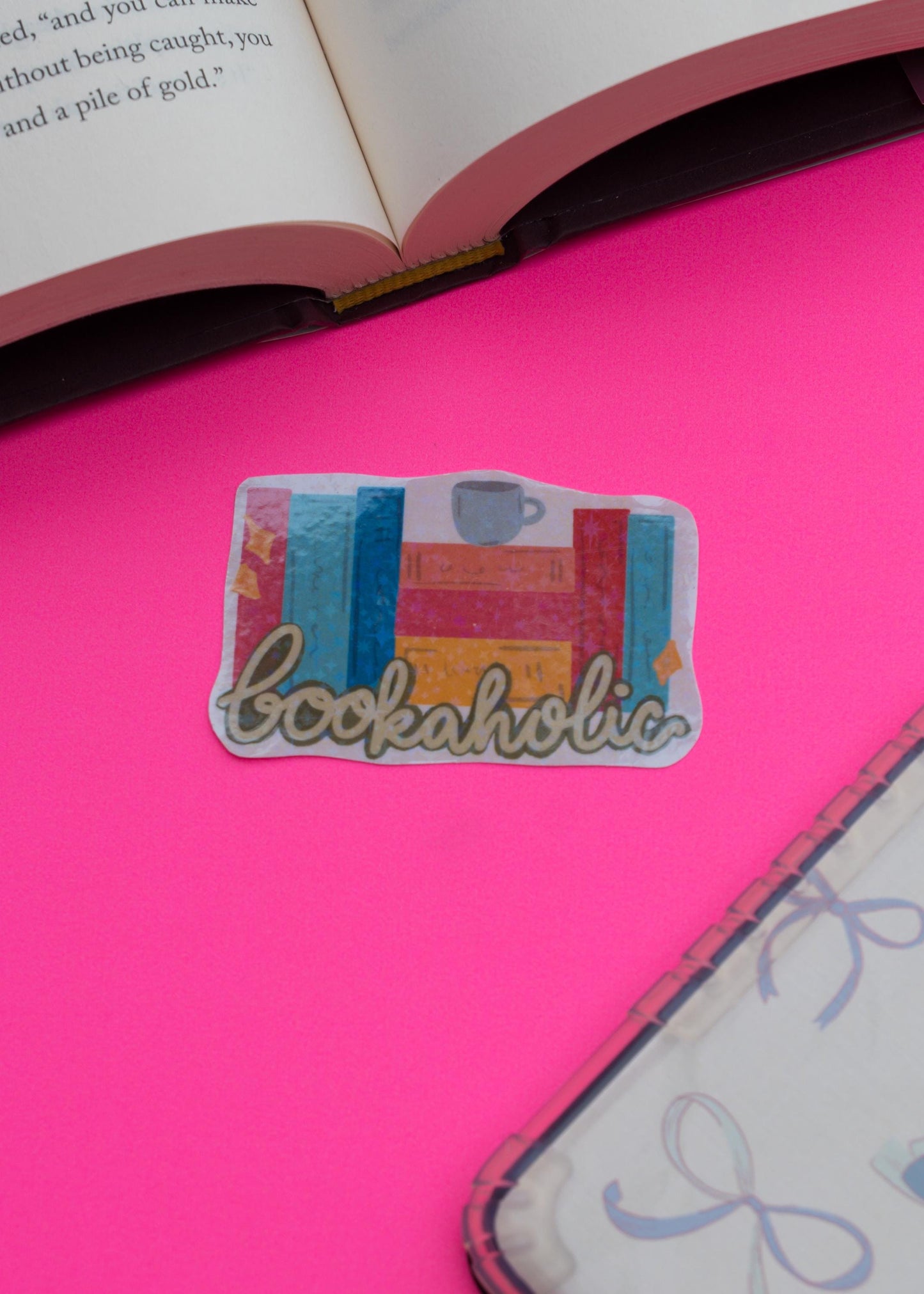 Bookaholic Sticker