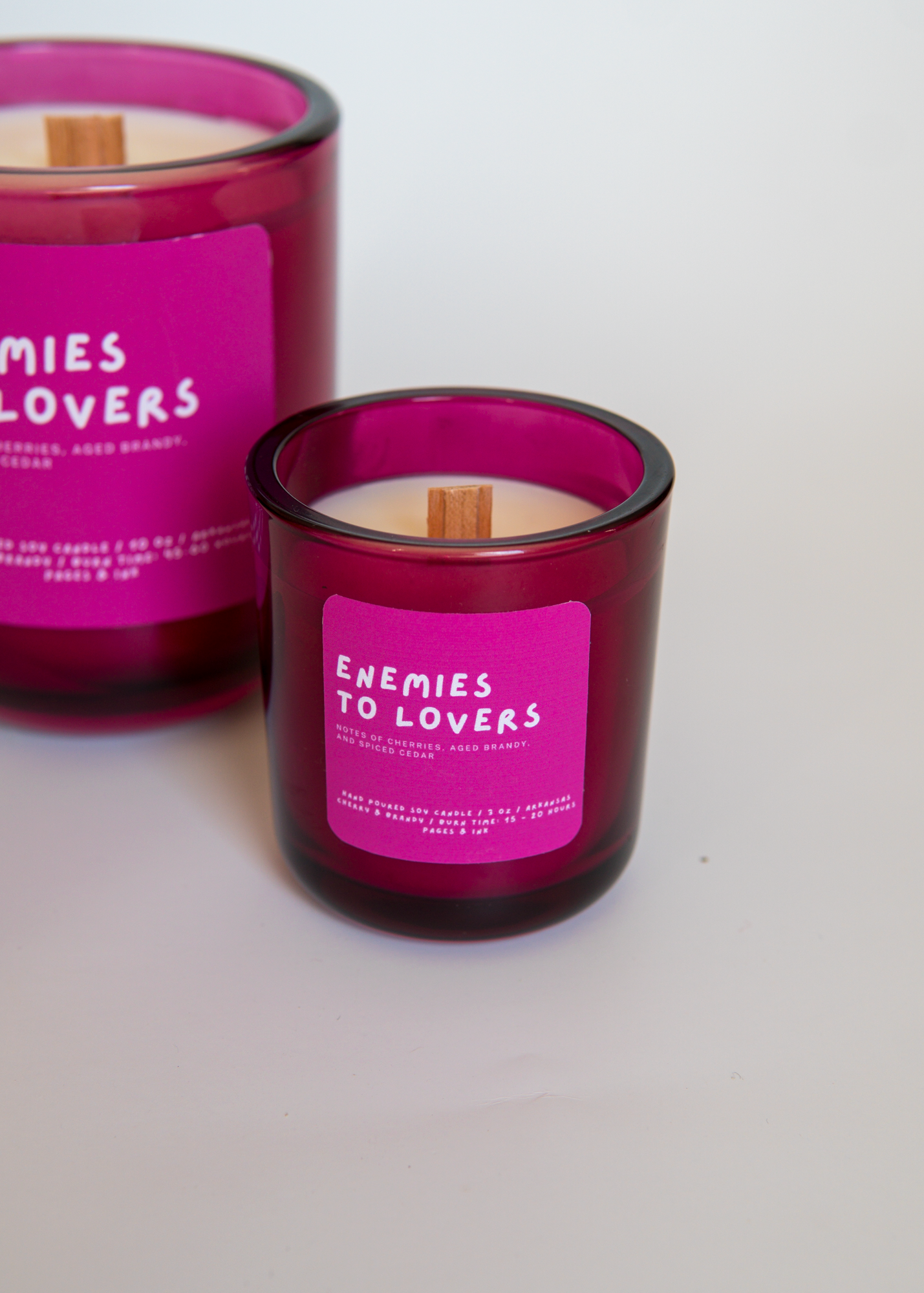 Enemies to Lovers: Cherry & Brandy Candle