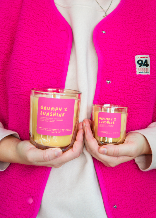 Grumpy x Sunshine: Citrus & Smoke Candle