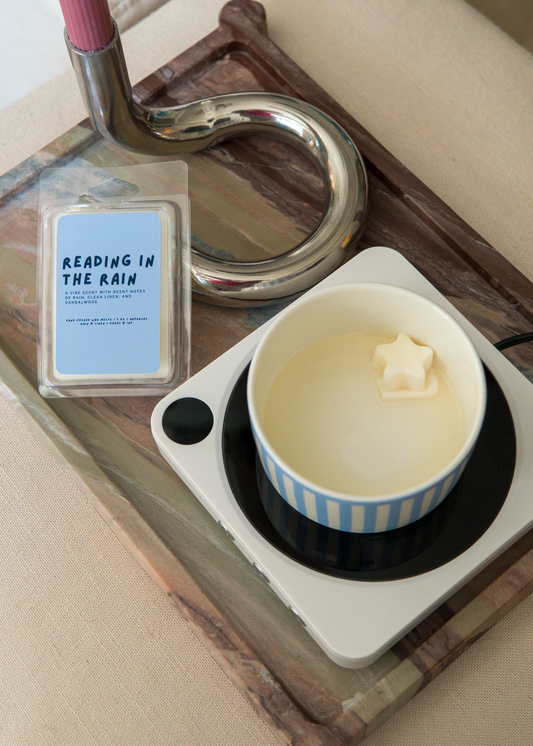 Reading in the Rain: Cotton & Rain Water Wax Melts