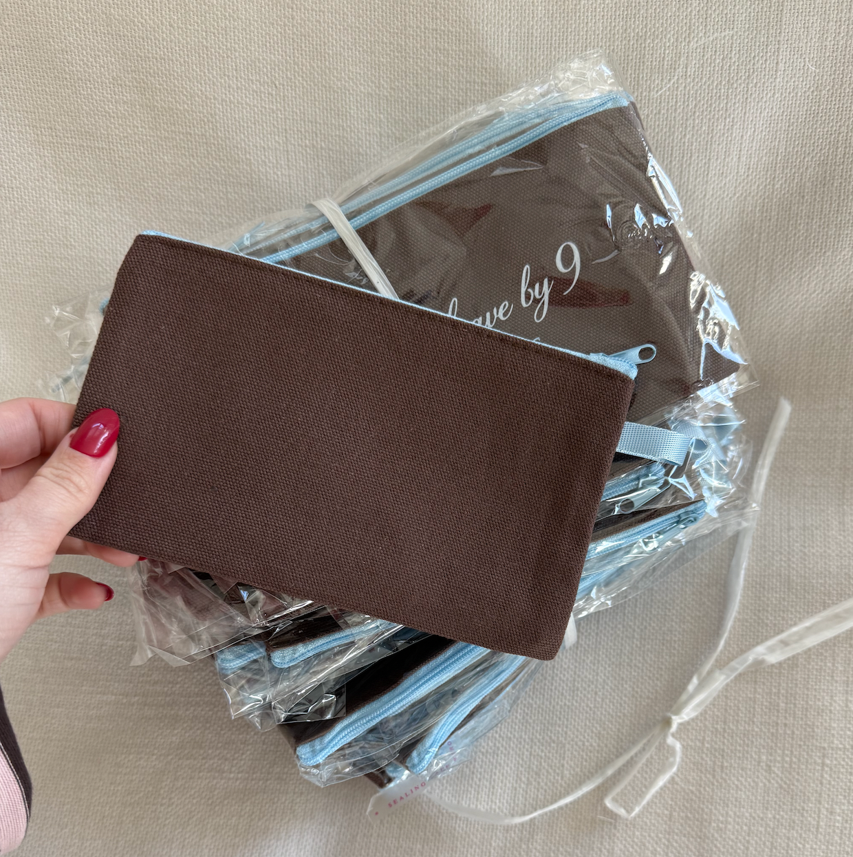 My Book Awaits π Mini Bookish Zipper Pouch