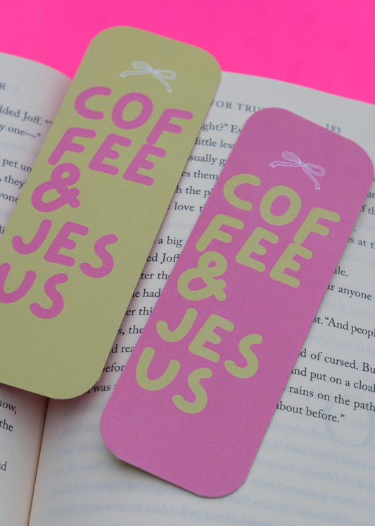 Coffee & Jesus Bookmark