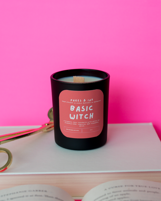 Basic Witch: Pumpkin Chai & Vanilla Candle