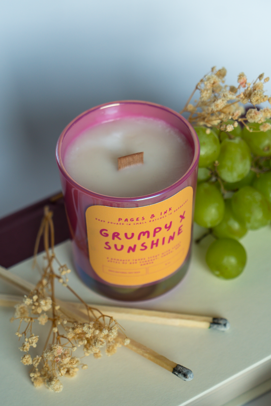 Grumpy x Sunshine: Citrus & Smoke Candle