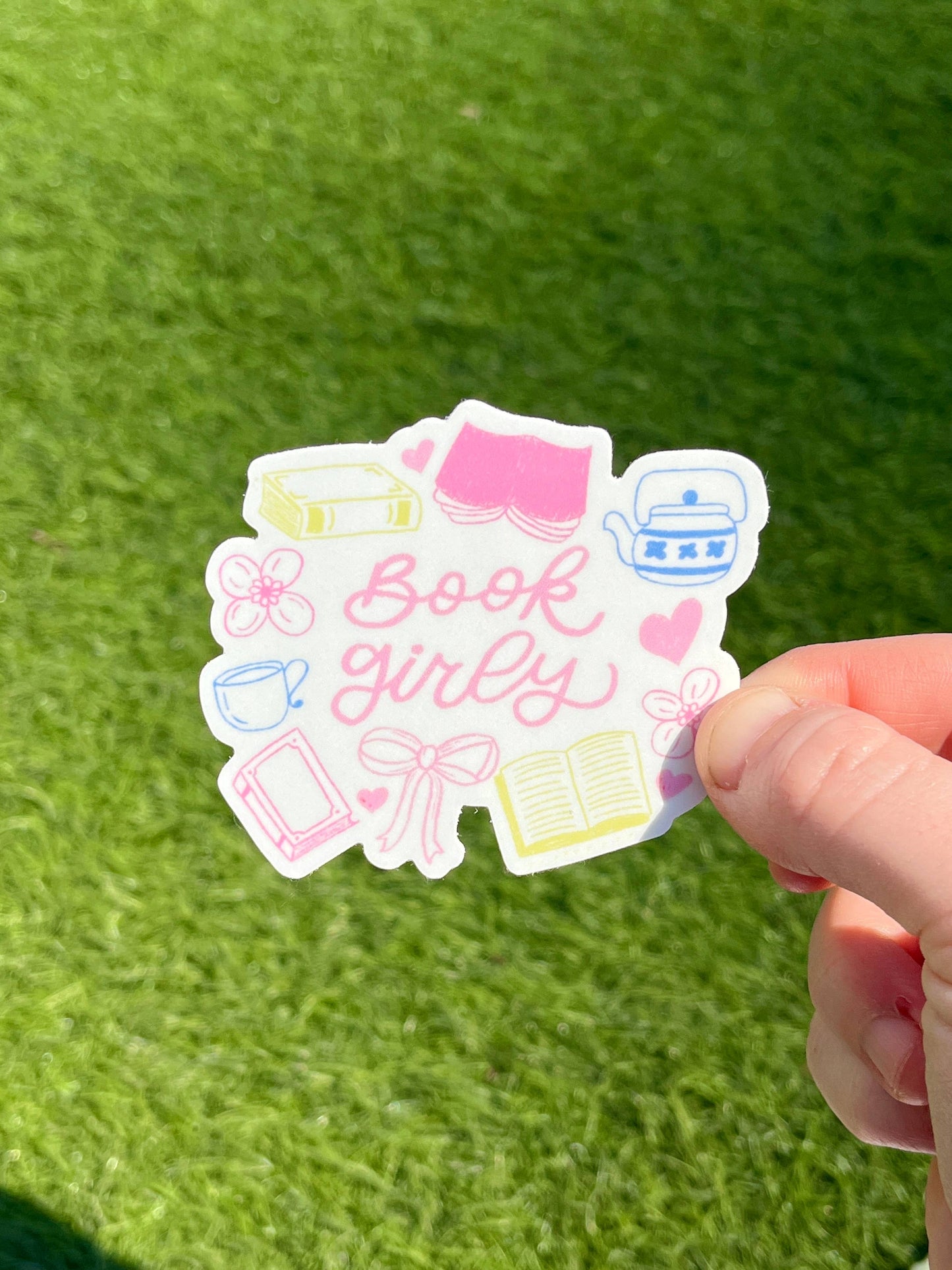 Book Girly Sticker