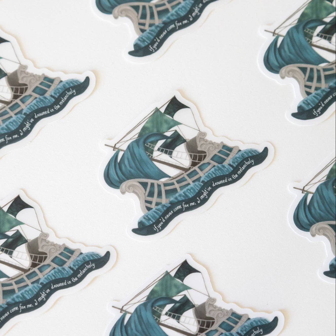 Ophelia Clear Sticker