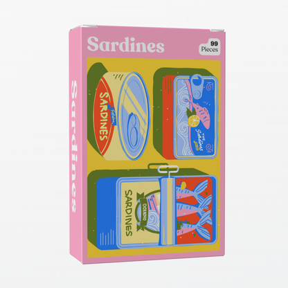 Sardines | 99 Piece Jigsaw Puzzle