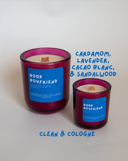 Book Boyfriend: Sandalwood Candle