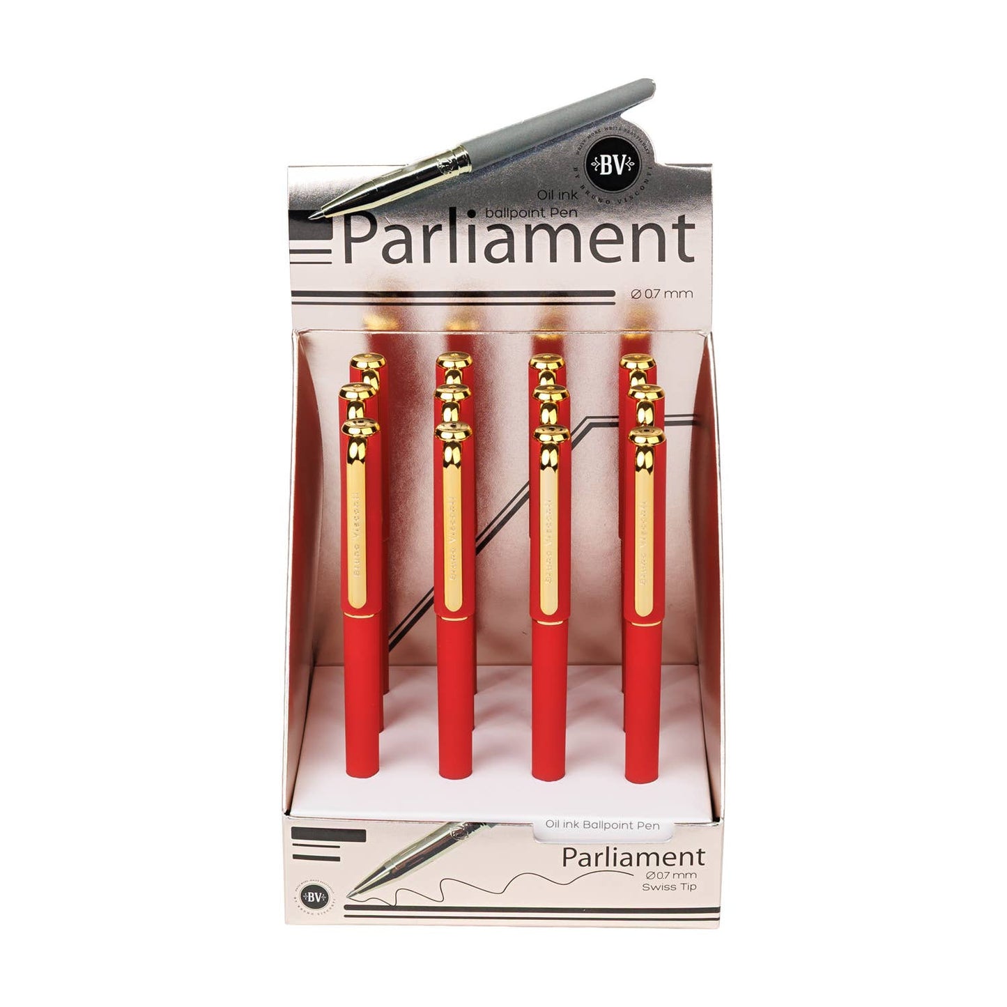 Parliament Ballpoint Pen - Red