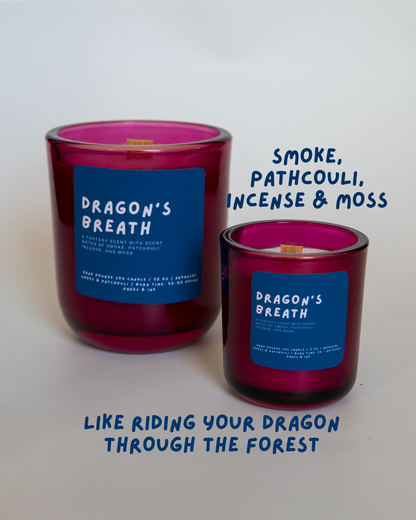 Dragon's Breath: Patchouli & Incense Candle