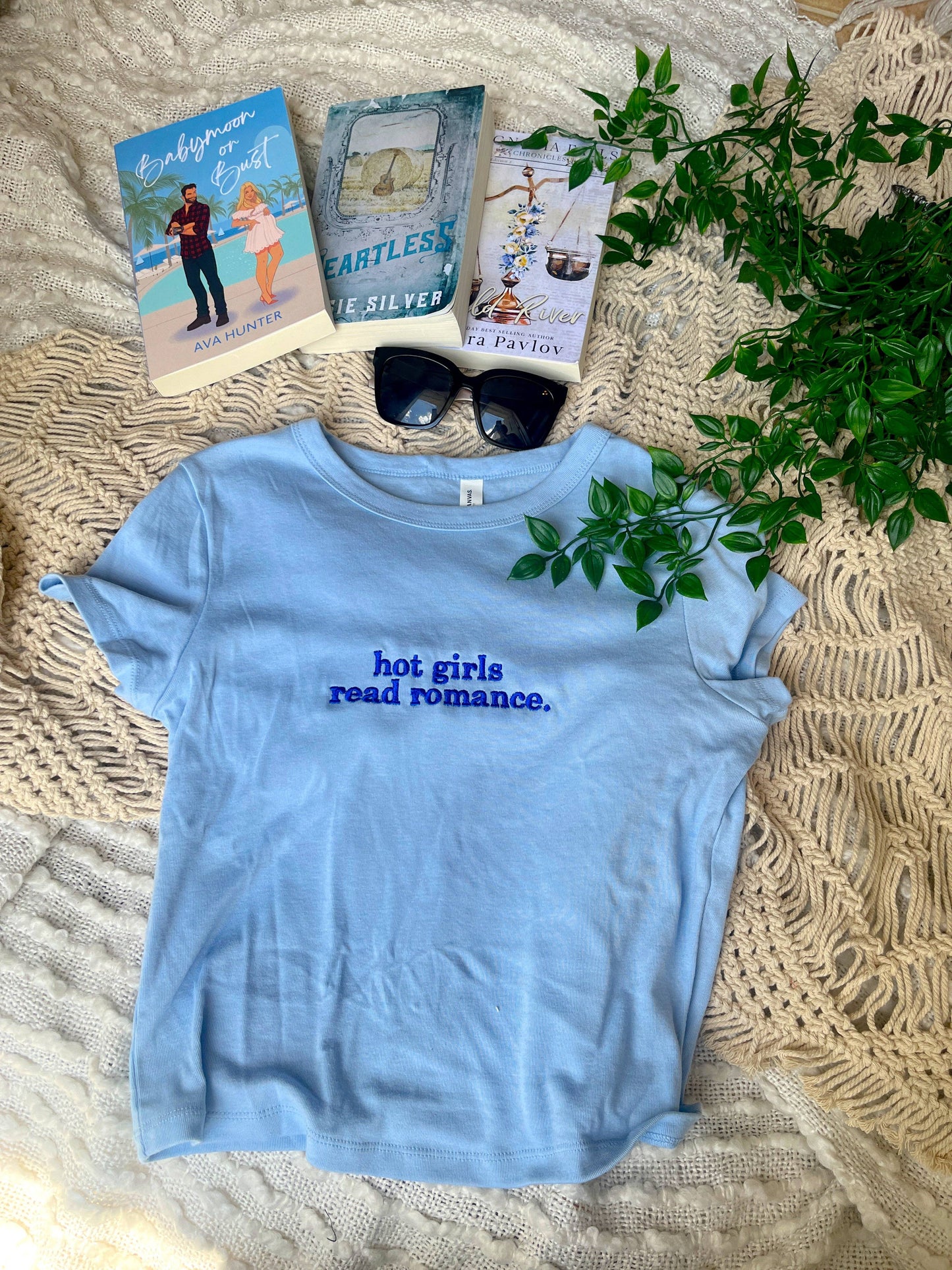 "Hot Girls Read" Baby Tees