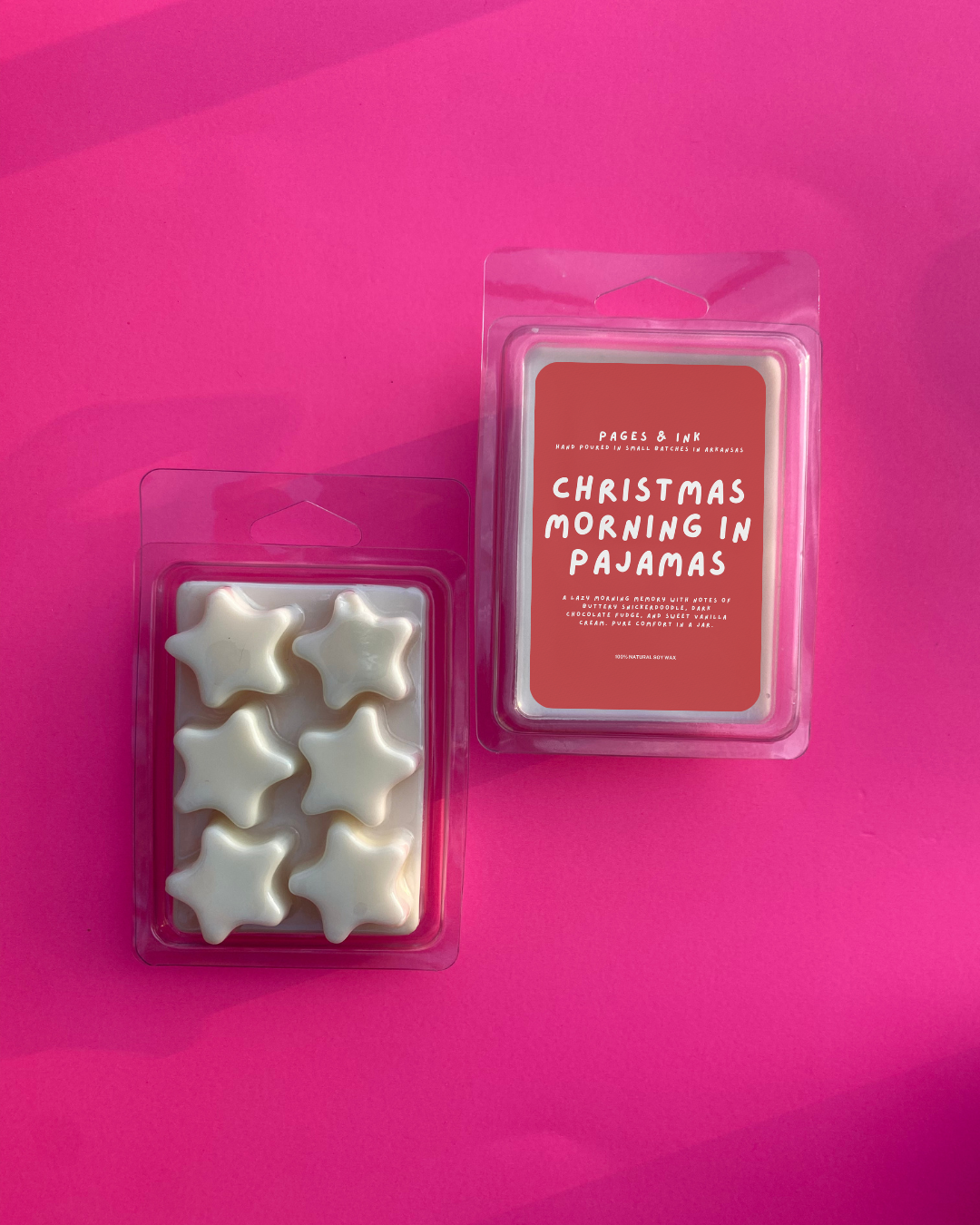 Christmas Morning in Pajamas: Snickerdoodle & Chocolate Wax Melts