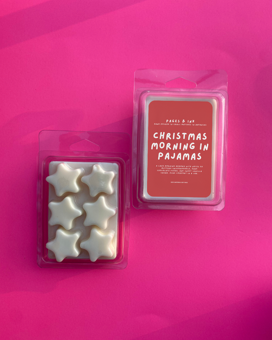 Christmas Morning in Pajamas: Snickerdoodle & Chocolate Wax Melts