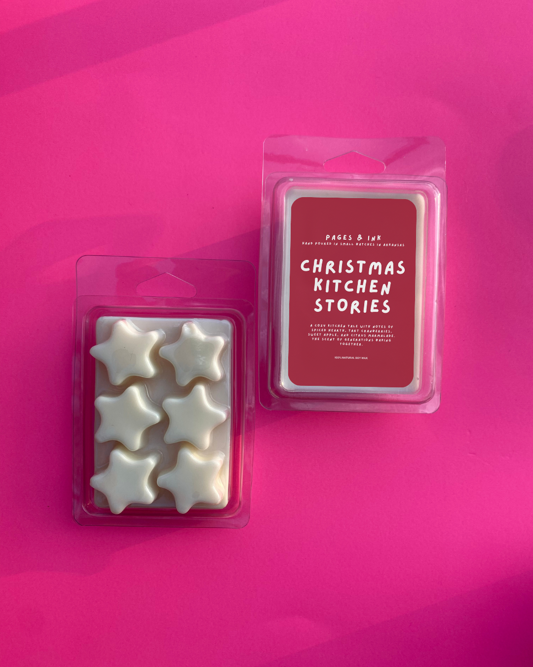 Christmas Kitchen Stories: Apple & Cranberry Wax Melts