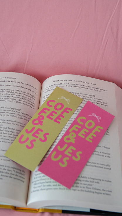 Coffee & Jesus Bookmark