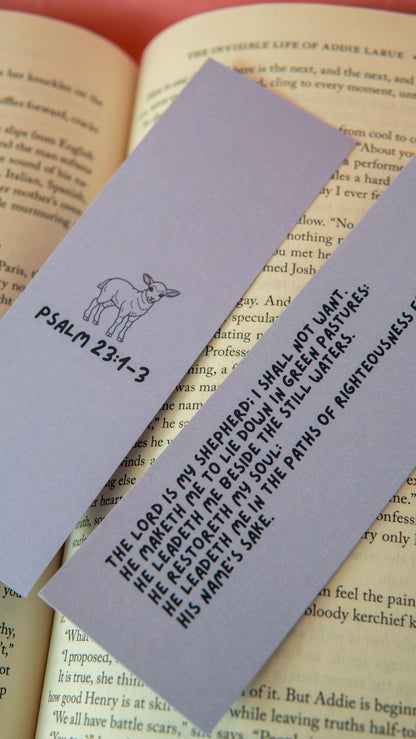 Psalm 23:1-3 Bookmark