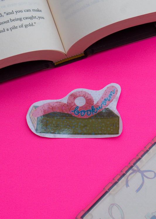 Bookworm Sticker