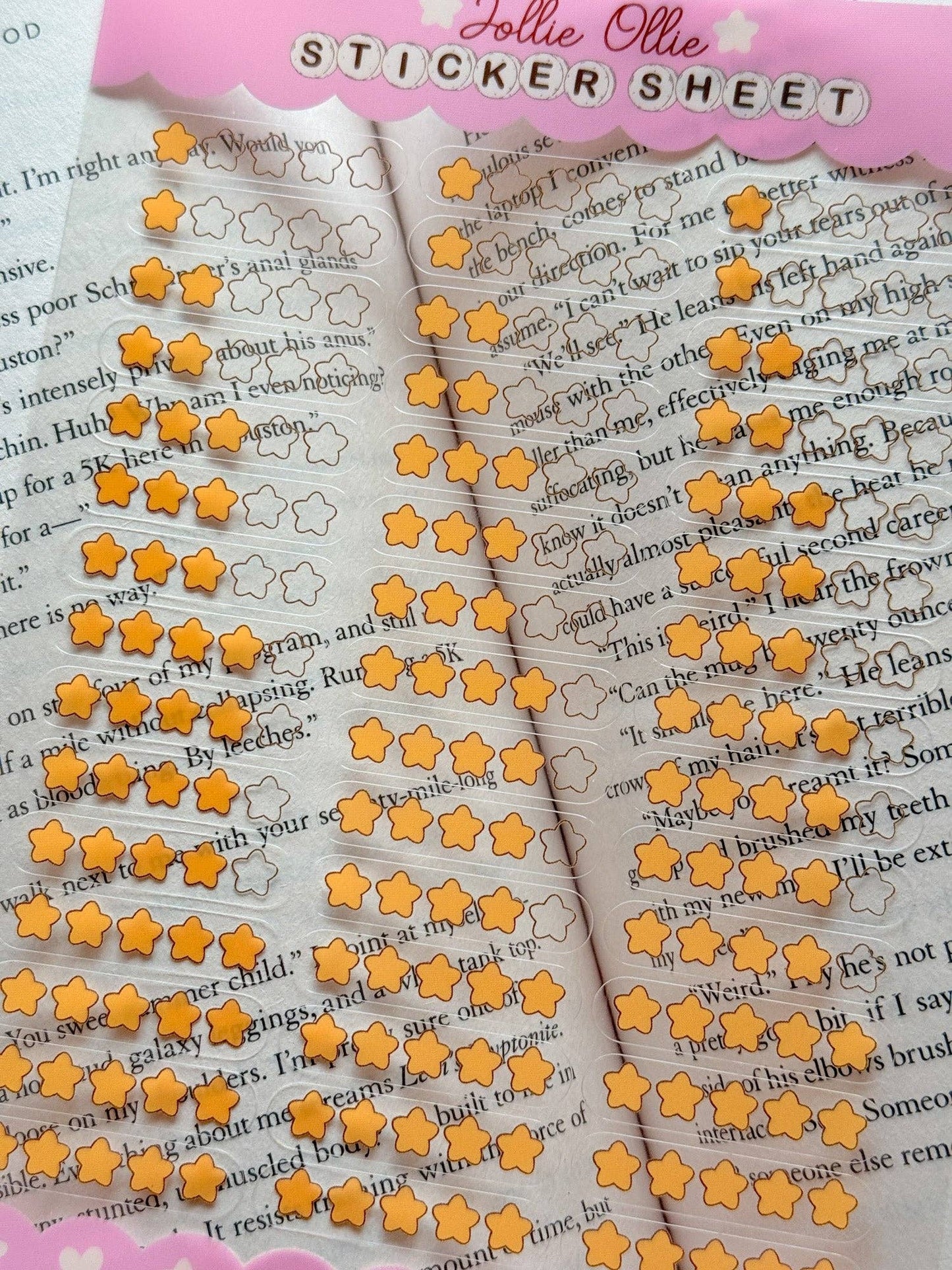 Rating Sticker Sheets (CLEAR)