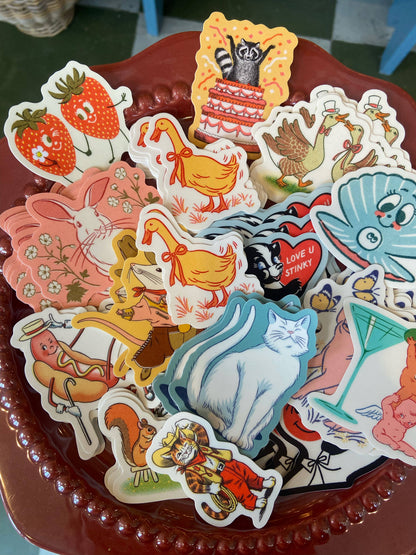 Quacky the Duck Sticker