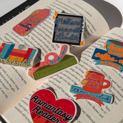 Bookworm Sticker