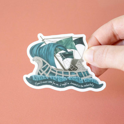 Ophelia Clear Sticker