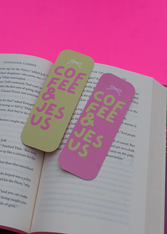 Coffee & Jesus Bookmark