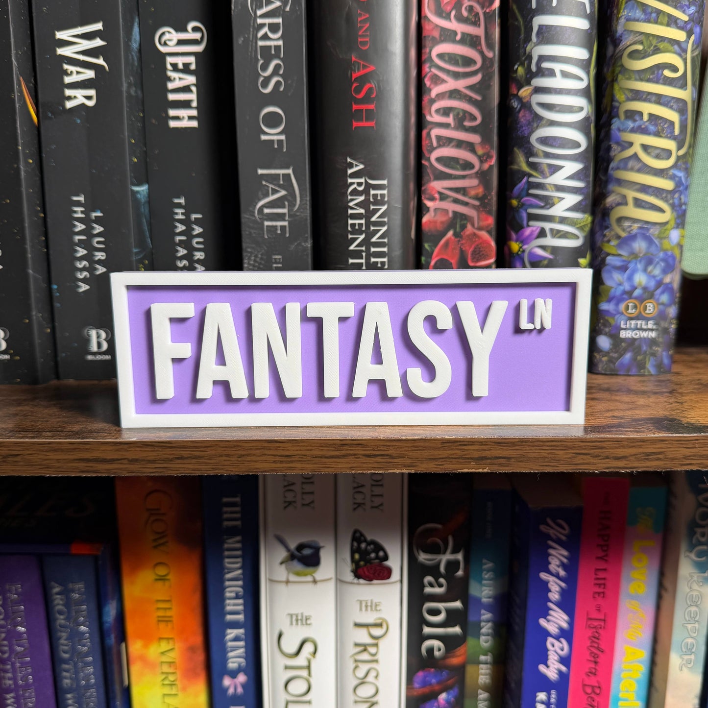 Fantasy Street Sign | Bookshelf Decor