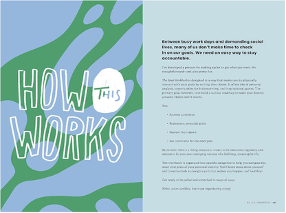 The Reset Workbook: A Guided Wellness Journal (Self Care)