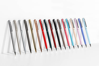 Tube of 12 Palermo pens - Black and Gold
