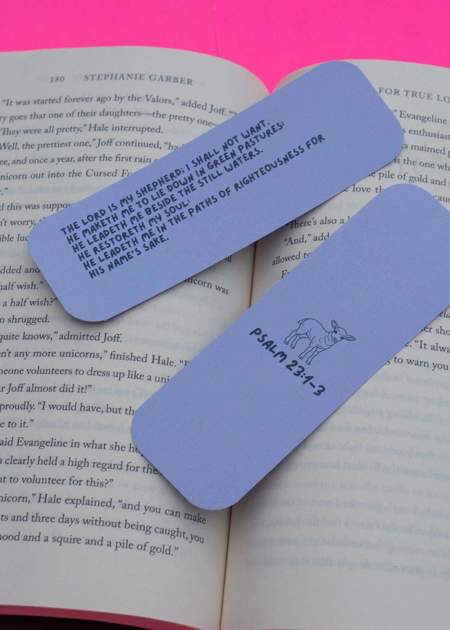 Psalm 23:1-3 Bookmark