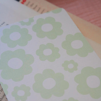 Daisy Pattern Kindle Case Insert