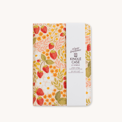 Strawberry Patch Kindle Case | Bookish & Reading