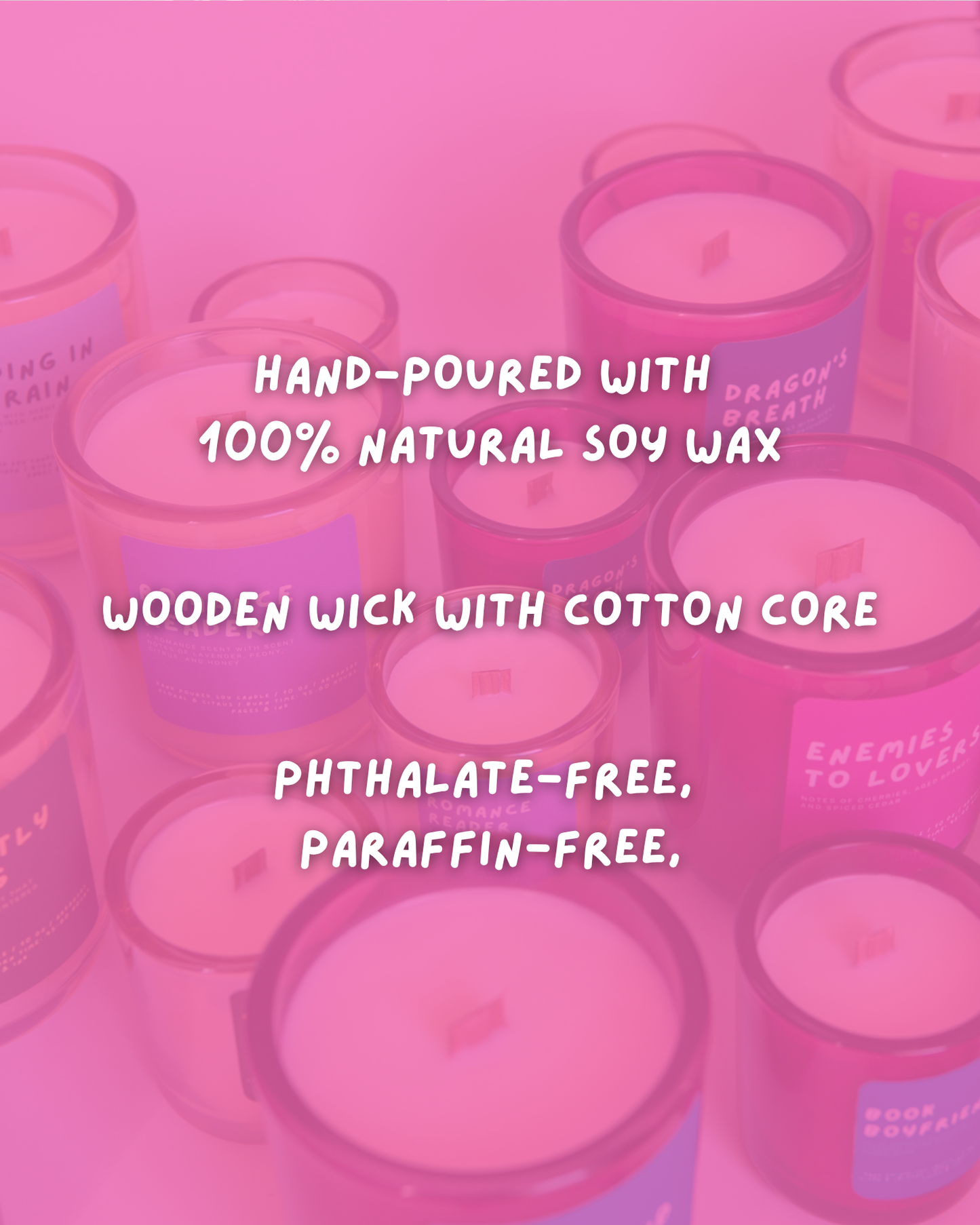 Romance Reader: Citrus & Floral Candle