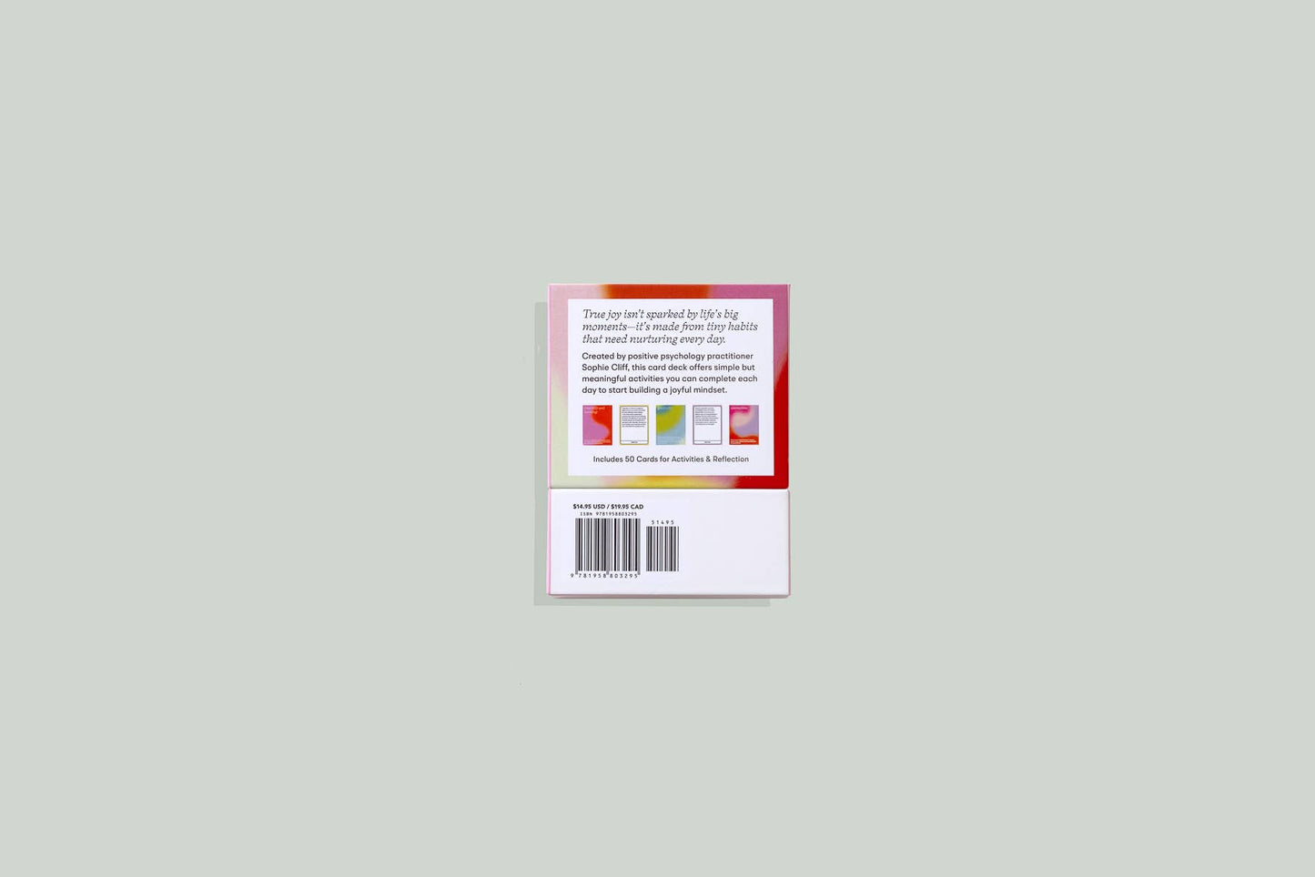 Sprinkles of Joy: 50 Card Deck -Travel Size