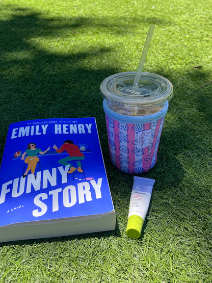 Shoreline Stripes Iced Coffee Sleeve