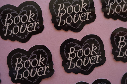 Black Book Lover Sticker
