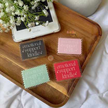 Emotional Support Kindle Grip